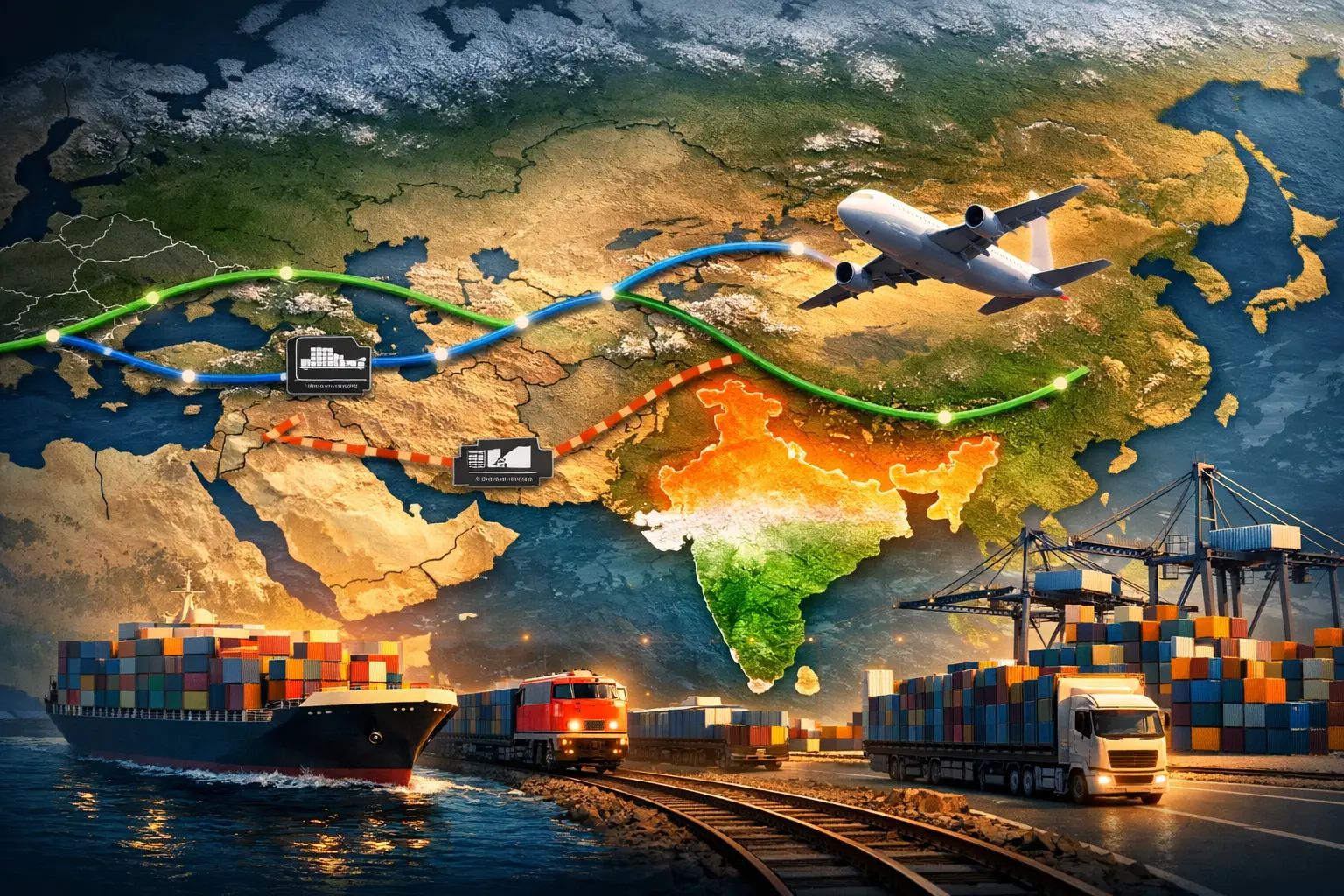 تقویت استقلال راهبردی هند در اوراسیا با تمرکز بر دالانهای ترانزیتی و زیرساختهای مالی تقویت استقلال راهبردی هند در اوراسیا با تمرکز بر دالانهای ترانزیتی و زیرساختهای مالی